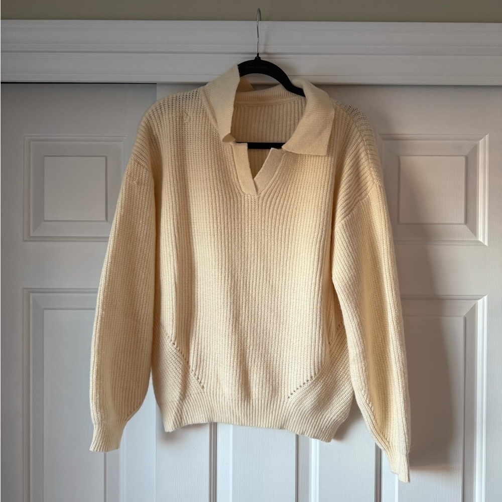 Cream Knit Sweater